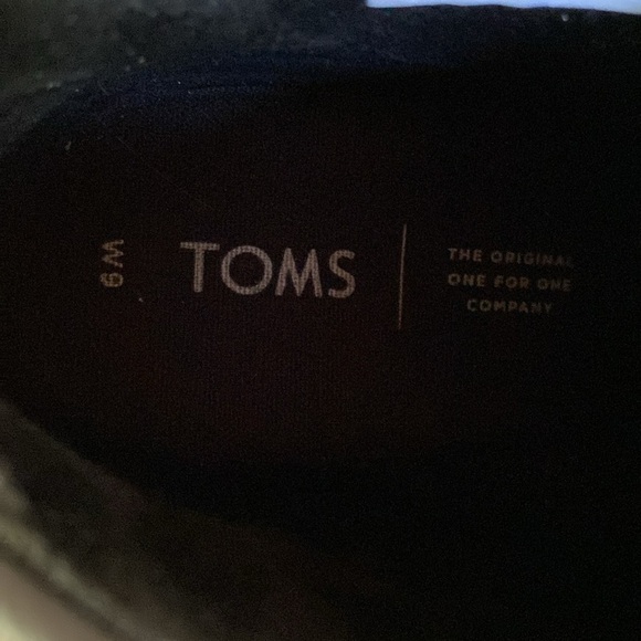 TOMS Lace up Ankle Wedge Booties - Picture 8 of 8